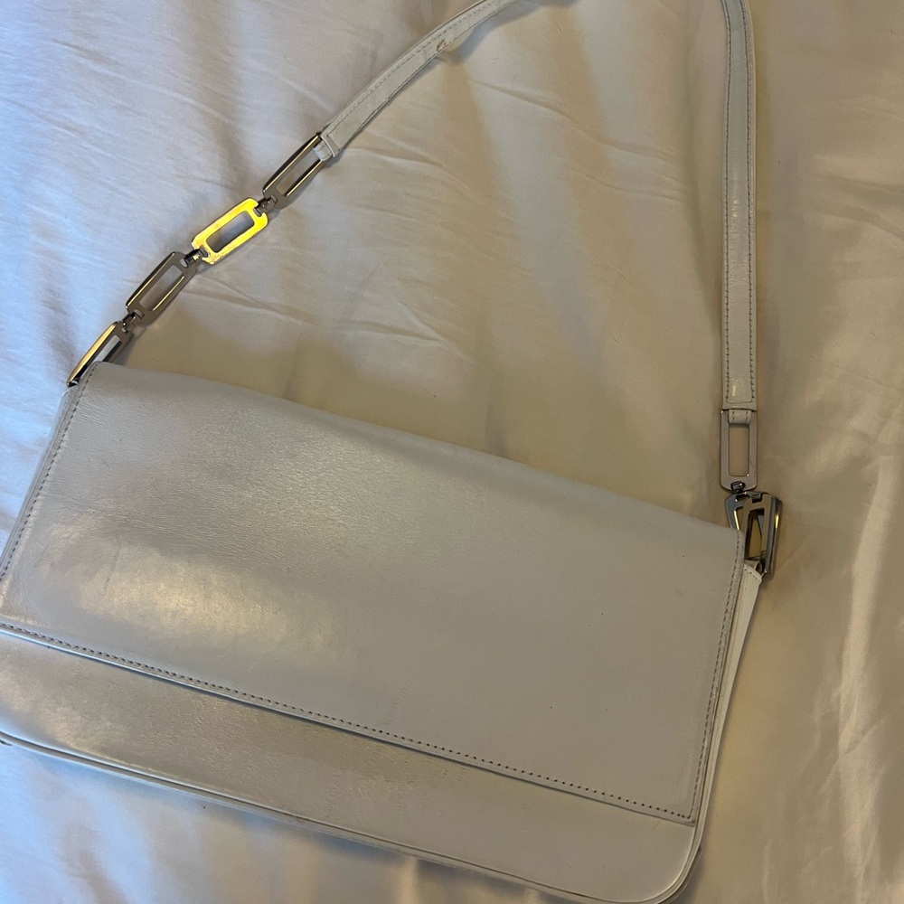 Elegant White Shoulder Bag